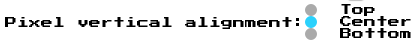 Select Vertical Alignment
